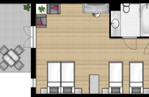 Municipality of Hellevoetsluis Apartamento | Comfy family room with balcony, close to the beach