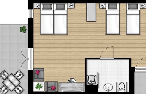 Municipality of Hellevoetsluis Apartamento | Comfy family room with sea view, near the beach