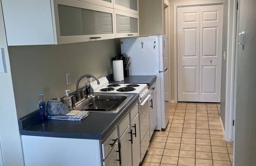 Algoma Condominio | Comfy modern condo, right on Lake Michigan. Perfect couples getaway! No aircon