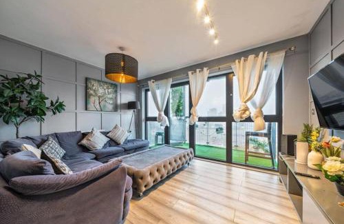 Lansbury Apartamento | Comfy Modern Unit Near Canary Wharf l Top Floor Ideal for Business and Leisure Privacy l