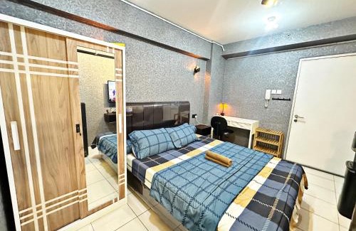 Pluit Apartamento | Comfy Studio with Smart Tv&Fast Wifi @Baywalk Mall