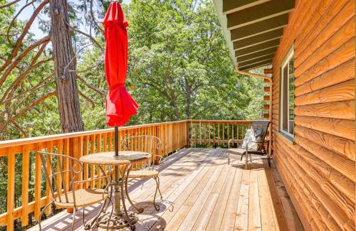 Phoenix Lake-Cedar Ridge Casa | Community Lake Access Peaceful Cabin in Sonora!