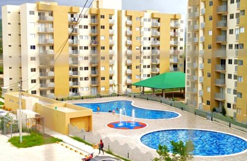 Santa Marta Apartamento | Comodo Apartamento con vistas, wifi, AA, TV & Piscina