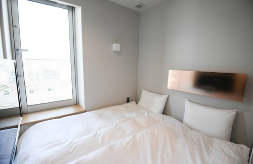 Nagaokakyo Hotel | Compact single unit bathroom Eco plan for room on / Nagaokakyo Kyōto