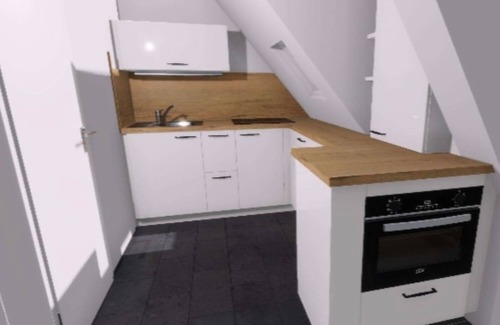 Altefaehr Apartamento | Completa 1. Piso de una casa de dos familias en el balneario más joven de Rügen, Altefähr