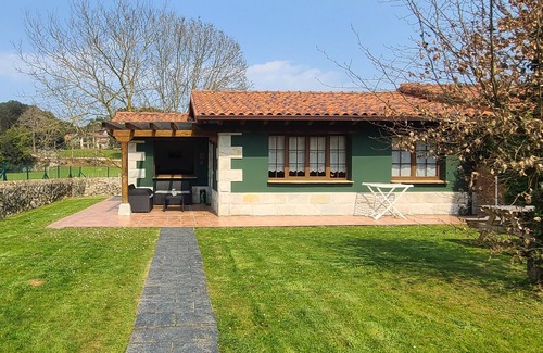 La Portilla Cabaña | Apartamento completo verde en Llanes