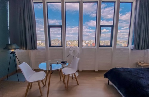 Cholula Apartamento | Con VISTA espectacular de San Andrés Cholula, Puebla. Pueblo magico