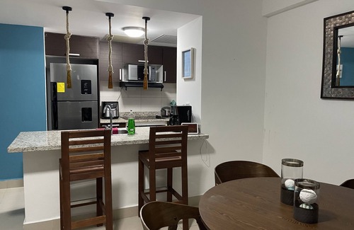 Juan Dolio - El Pueblo Condominio | Condo Arco Iris , in the beach, pool, hot water