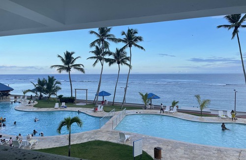 Juan Dolio - El Pueblo Condominio | Condo Arco Iris , in the beach, pool, hot water