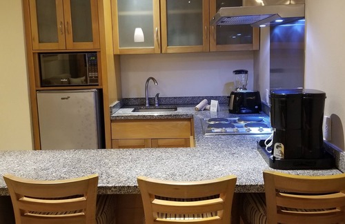Villa Juarez Complejo | Condo, with Jacuzzi and mini pool at porch. A beach nearby with lot of amenities