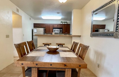 Skyline Bel Air Estates Condominio | Condo with private patio, shared pool, loft workspace