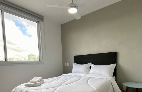 Bras Apartamento | Condomínio Novo com Piscina no Brás