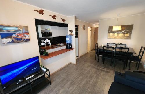 El Tabo Apartamento | Condominio bosques del tabo,vista al mar