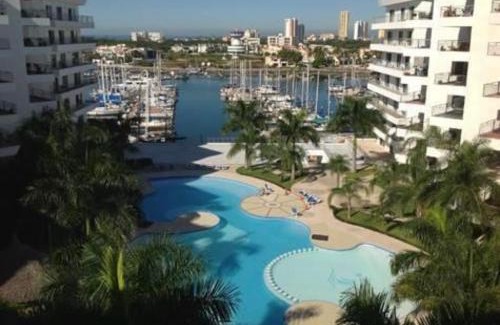 Marina Mazatlán Apartamento | Condominio c/alberca y vista a Marina Mazatlán