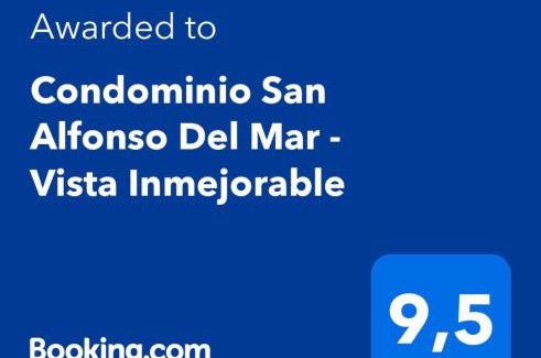 Algarrobo Apartamento | Condominio San Alfonso Del Mar - Vista Inmejorable