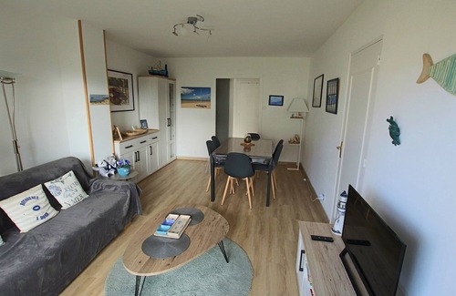 Ouistreham Apartamento | Condominium apartment with terraces near the D-Day landing beaches