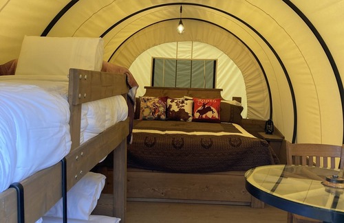 Swan Valley Casa | Conestoga Wagon 2 - Swan Valley RV Park - Near scenic Snake River