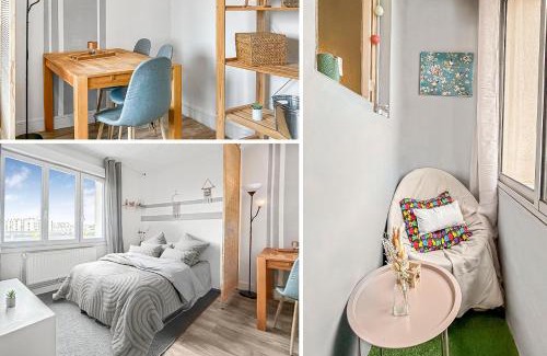 Reims Apartamento | Confort et vue à deux pas du centre