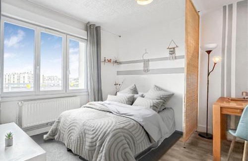 Reims Apartamento | Confort et vue à deux pas du centre