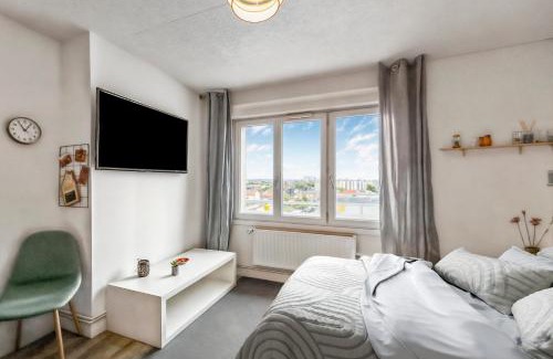 Reims Apartamento | Confort et vue à deux pas du centre