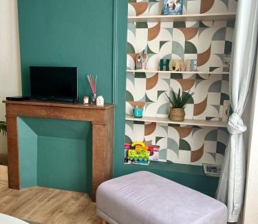 Dole Apartamento | Confort & style dans ce joli appartement de 44 m2, chambre séparée, PLEIN CENTRE de Dole