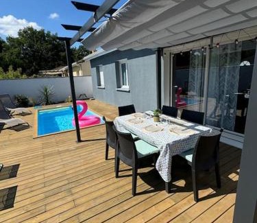 Saint-Jean-d'Illac Casa | Confortable Maison Avenue du Cap Ferret