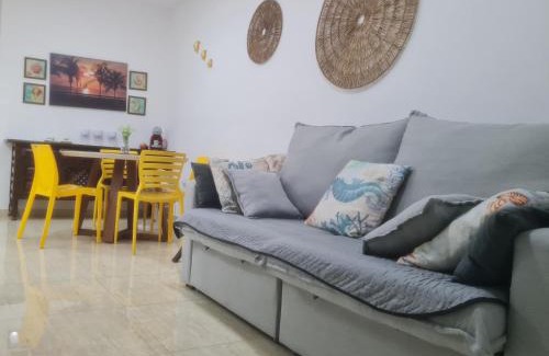 Tombo Apartamento | conforto a 2 minutos da praia do tombo com Wi-Fi e garagem Condomínio Parks Garden