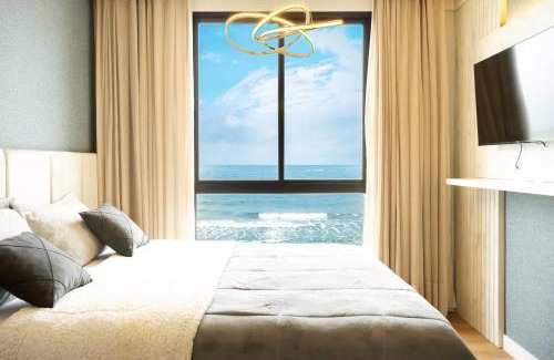 Barra Velha Apartamento | Conforto e Estilo Vista para o Mar Hidromassagem Wi-Fi Ar Condicionado Vaga Privativa e a Passos da Praia