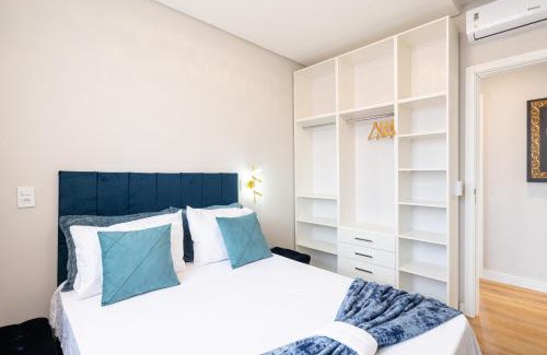 Barra Velha Apartamento | Conforto e Estilo Vista para o Mar Hidromassagem Wi-Fi Ar Condicionado Vaga Privativa e a Passos da Praia
