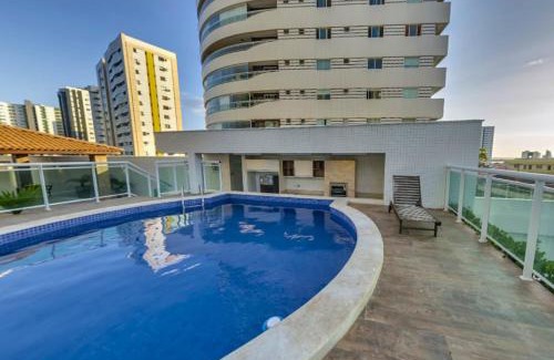 Ponta D'areia Apartamento | Conforto Na Melhor Localização Com Vista Mar
