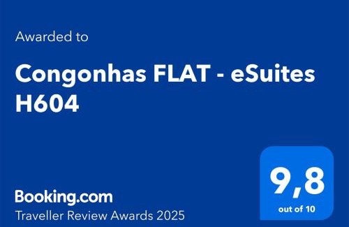 Vila Congonhas Hotel | Congonhas FLAT - eSuites H604