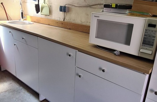 Coppenbrugge Casa | Construction trailer on the farm in the Weserbergland