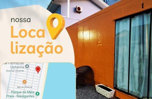 Meia Praia Casa | Conteiner Beira Mar Solar Analuz Prox Beto Carrero