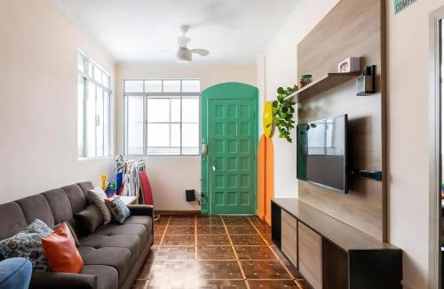 Boqueirao Apartamento | CONTEMPLAMAR - Frente Mar, Mini Cinema, Enxoval, Centro e todo nosso carinho