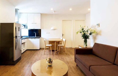 Bui Thi Xuan Apartamento | Apartamento contemporáneo de 2 dormitorios en el centro de Hanoi 10059