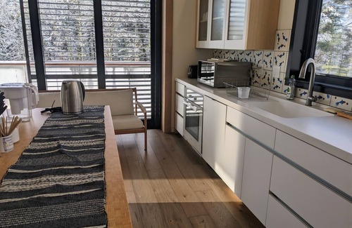 Graniteville Casa | Contemporary house on 8 acres of wild flowers, trees and trails; pet friendly