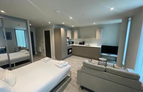 Bracknell Apartamento | Contemporary Studio with free Parking in Bracknell