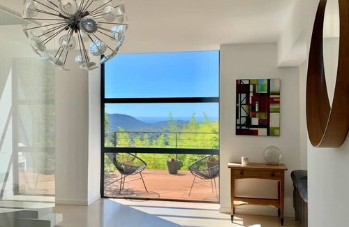Falicon Villa | SEA VIEW contemporánea en las colinas de Niza