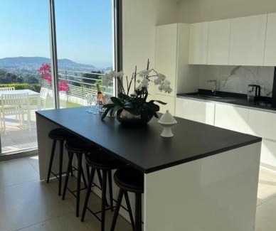 Le Ray Villa | Contemporary Villa with Sea View, Infinity Swimming pool, Gym , Cinema room,Lift