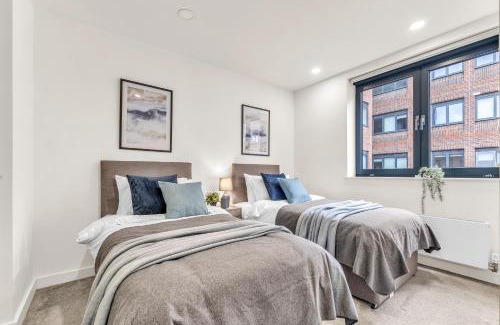 Bedford Apartamento | Contractors Gem, 2 bed, sleeps 6, bathroom & ensuite