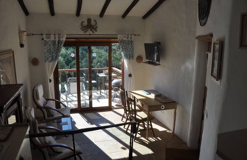 Obidos Apartamento | Establos convertidos - estudio doble 8 km Obidos con terraza elevada y cocina completa