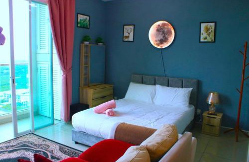 Cyberjaya Apartamento | Cool Sunset studio Netflix wifi balcony2free park