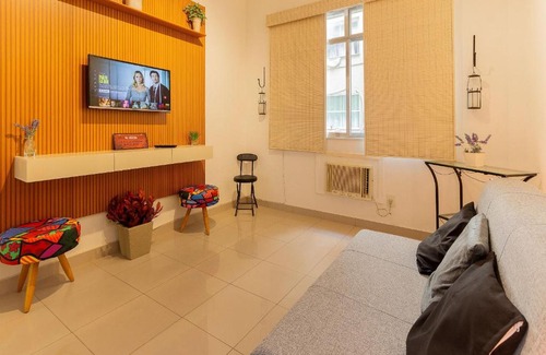 Leme Apartamento | Copacabana Refúgio na Beira da Praia
