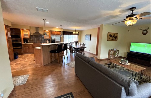 Spring Brook Casa | Copal en Lake Shore @ Spring Brook Resort | Acogedora casa de 3 dormitorios en Wis Dells