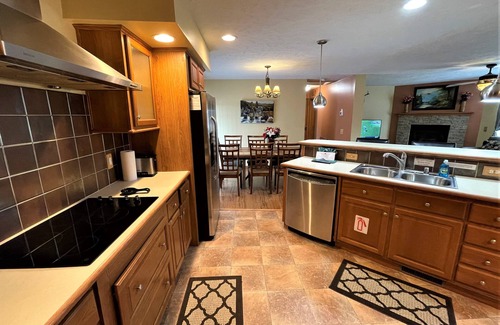 Spring Brook Casa | Copal en Lake Shore @ Spring Brook Resort | Acogedora casa de 3 dormitorios en Wis Dells