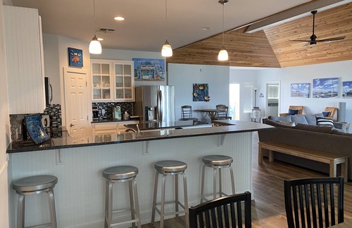 Rockport Casa | Copano Bayfront Home con muelle privado de 385 '