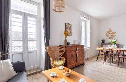 Parame Apartamento | Coquillages et Crustacés - Apt avec balcon vue mer