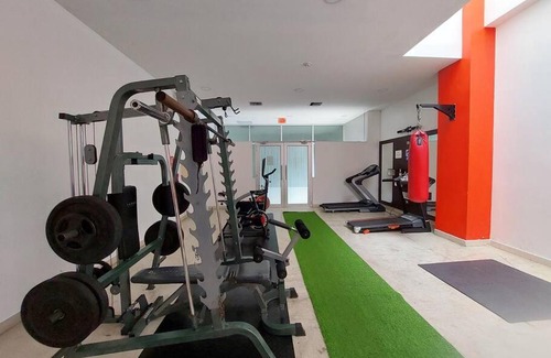 Guayaquil Apartamento | CORAL SUITE CON VISTA CIUDAD/PISCINA, GYM, PARQUEO