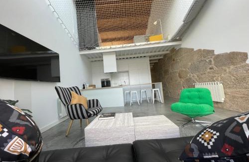 Casco Vello Apartamento | Corazón Casco Viejo Ático