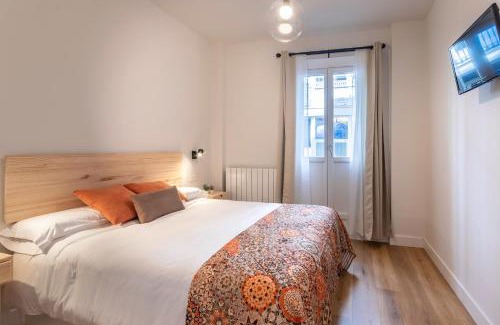 Centro histórico de Bilbao Apartamento | Corazón del Casco Viejo, las Siete Calles - Parking opcional